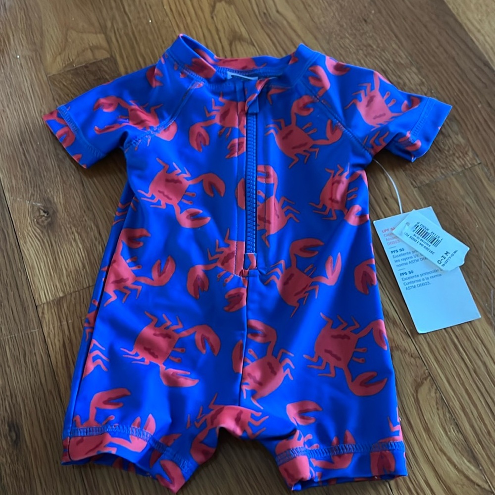 NWT baby swim UPF50 0-3 months